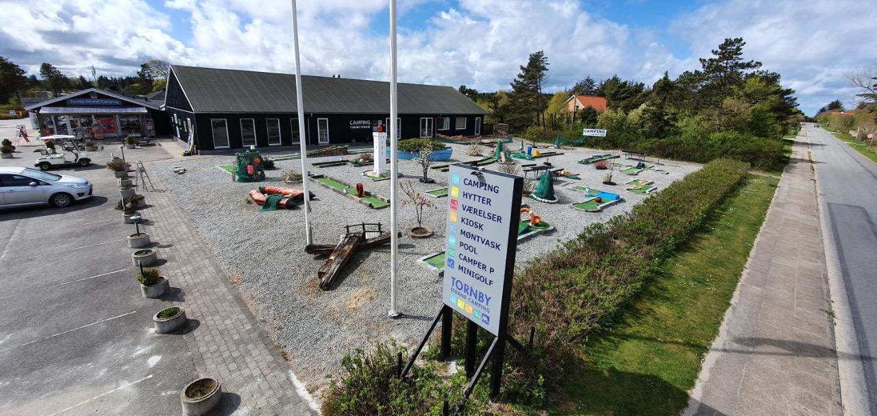 Tornby Strand Camping Cottages هيرتسهلس المظهر الخارجي الصورة
